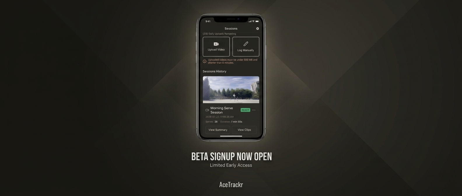 AceTrackr Beta Live