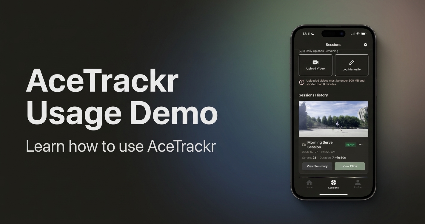AceTrackr Usage Demo